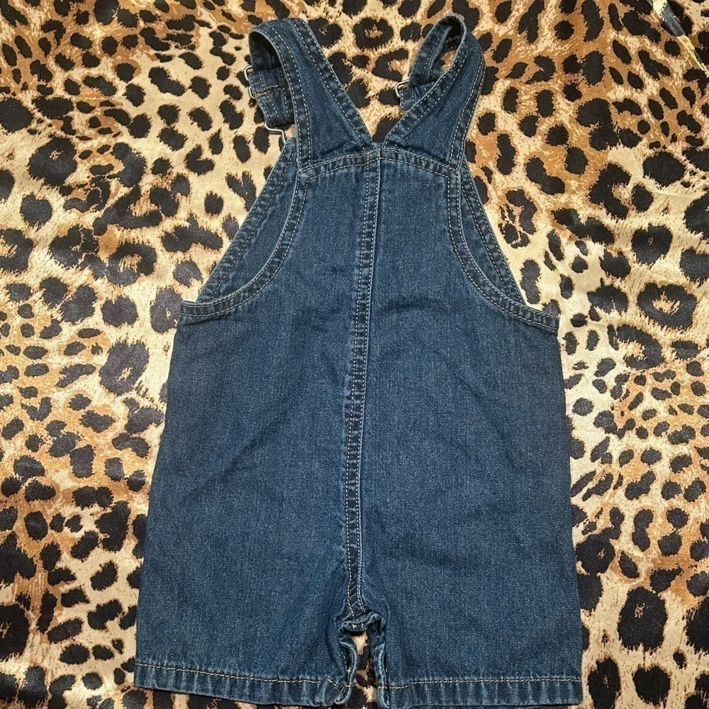 Carters All-American Hunk Division Denim Overalls - Picture 5 of 5